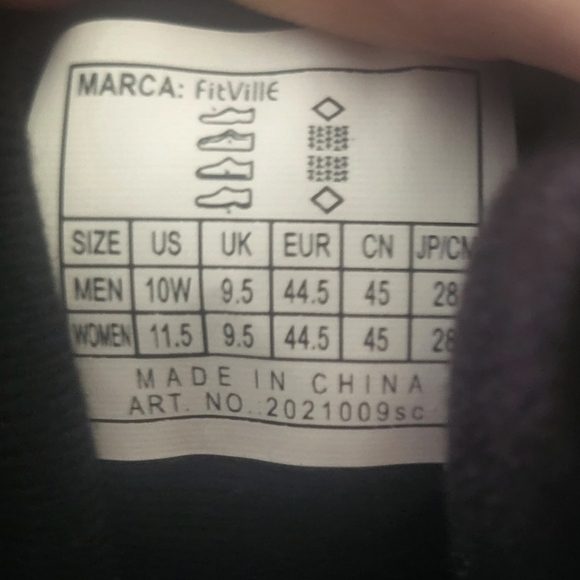 FitVille Marca Mens Diabetic Comfort Hiking Boots Size 10 Wide - Picture 6 of 6